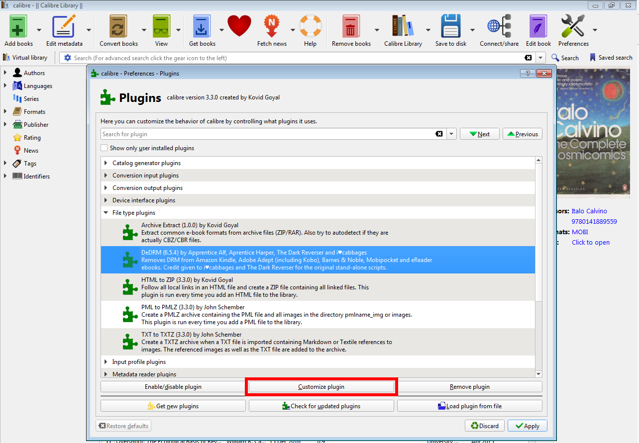 Drm plugin calibre